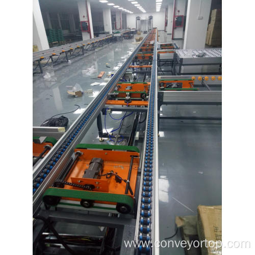 Semi-automatic Speed Chain Conveyor Line